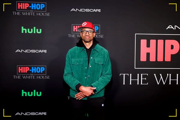 Jesse Washington at the New York City premiere of 'Hip-Hop and the White House'