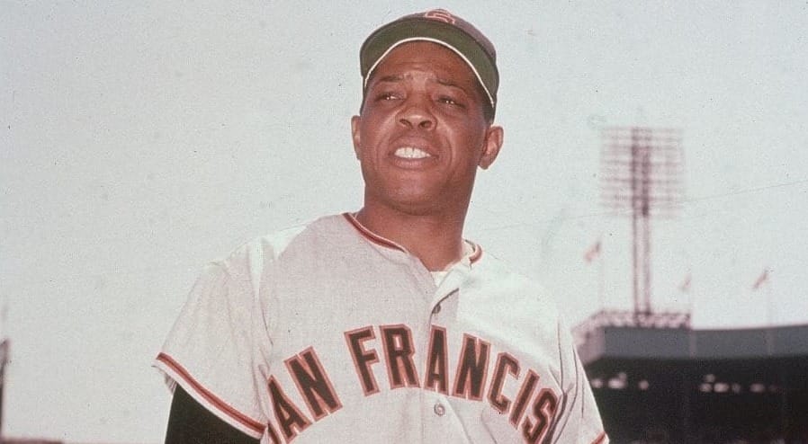 Center Fielder Willie Mays Has Left the Field for the Last Time