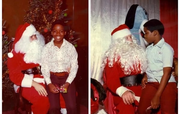 My Childhood on Creepy Santa’s Lap