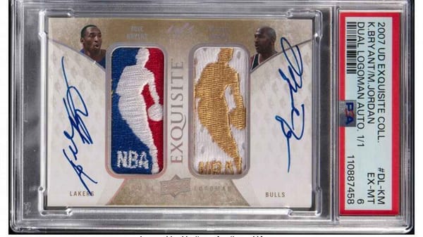 A Kobe Bryant-Michael Jordan Sports Card Sells for $12.9 Million